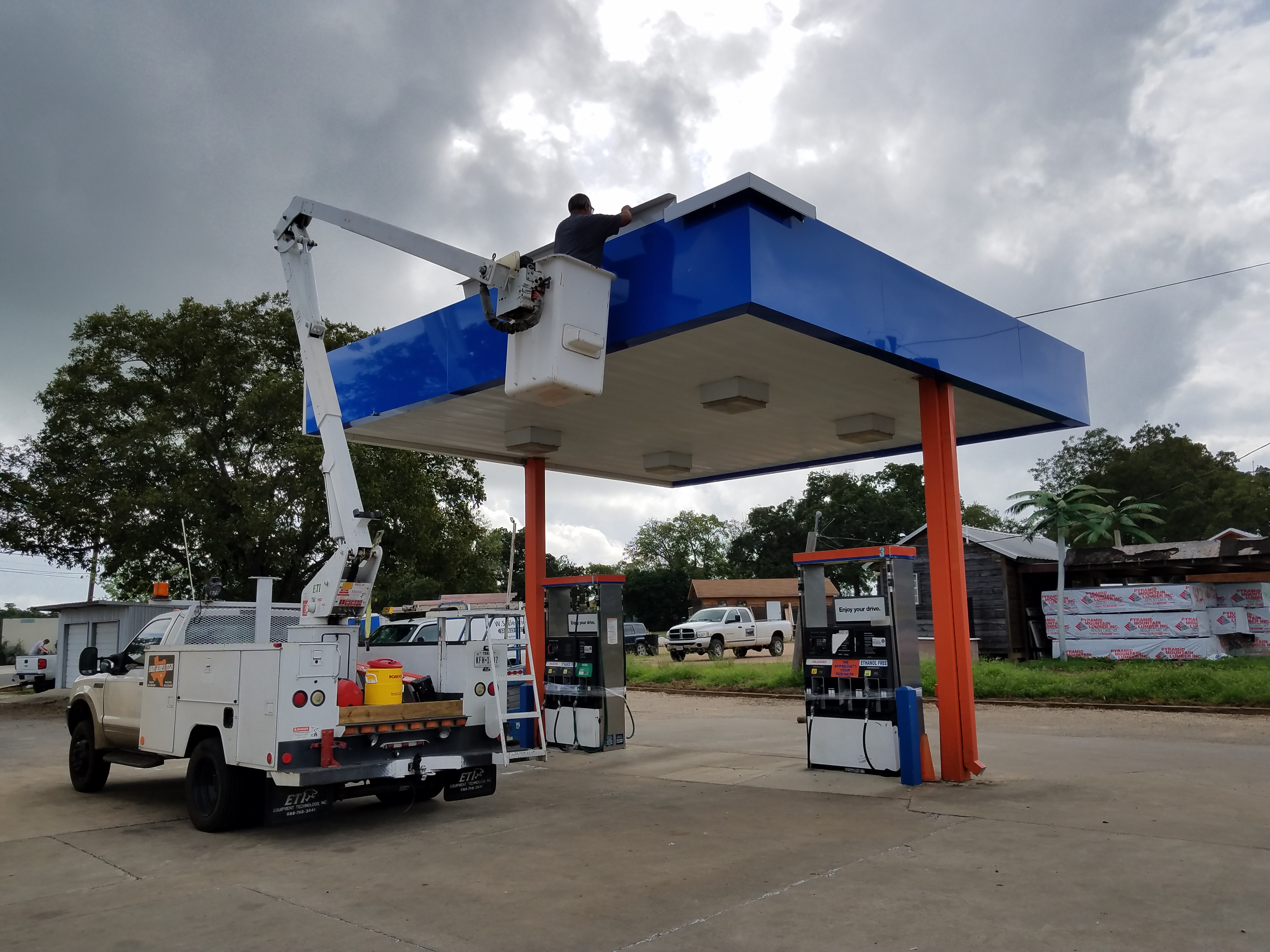 Gas Station Canopy